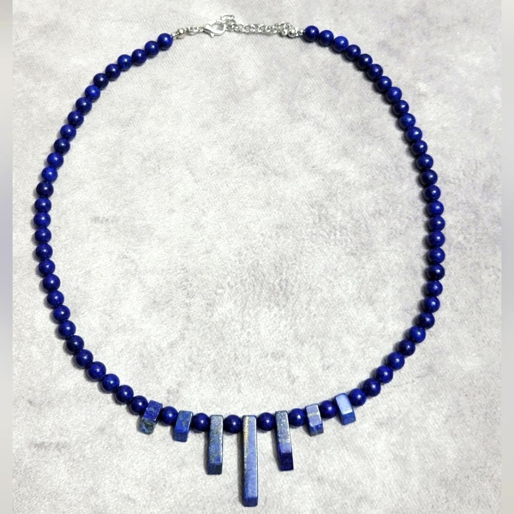 Lapis Lazuli Necklace 18-20 inches‎